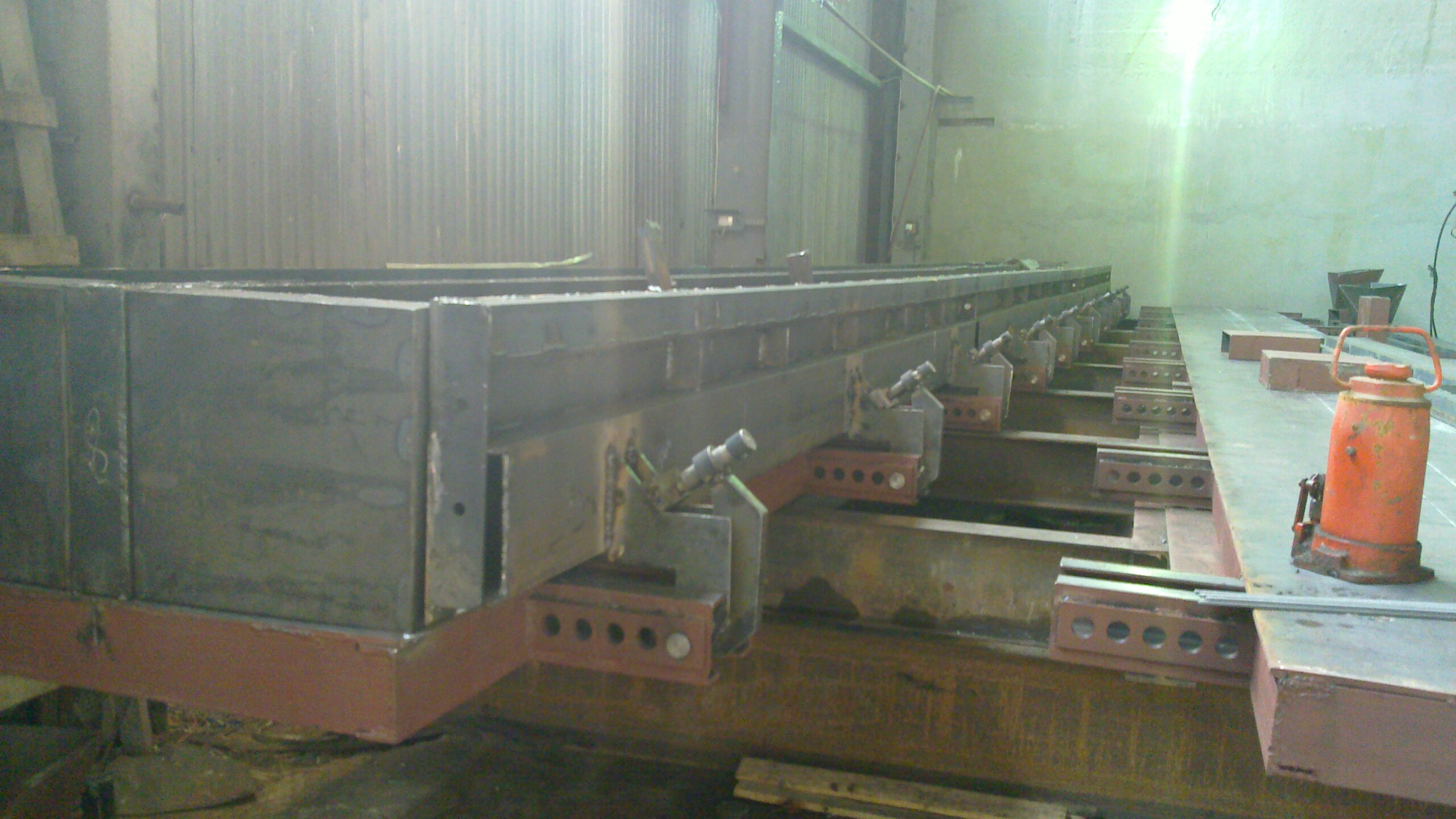 Металлоформа для изготовления свай.